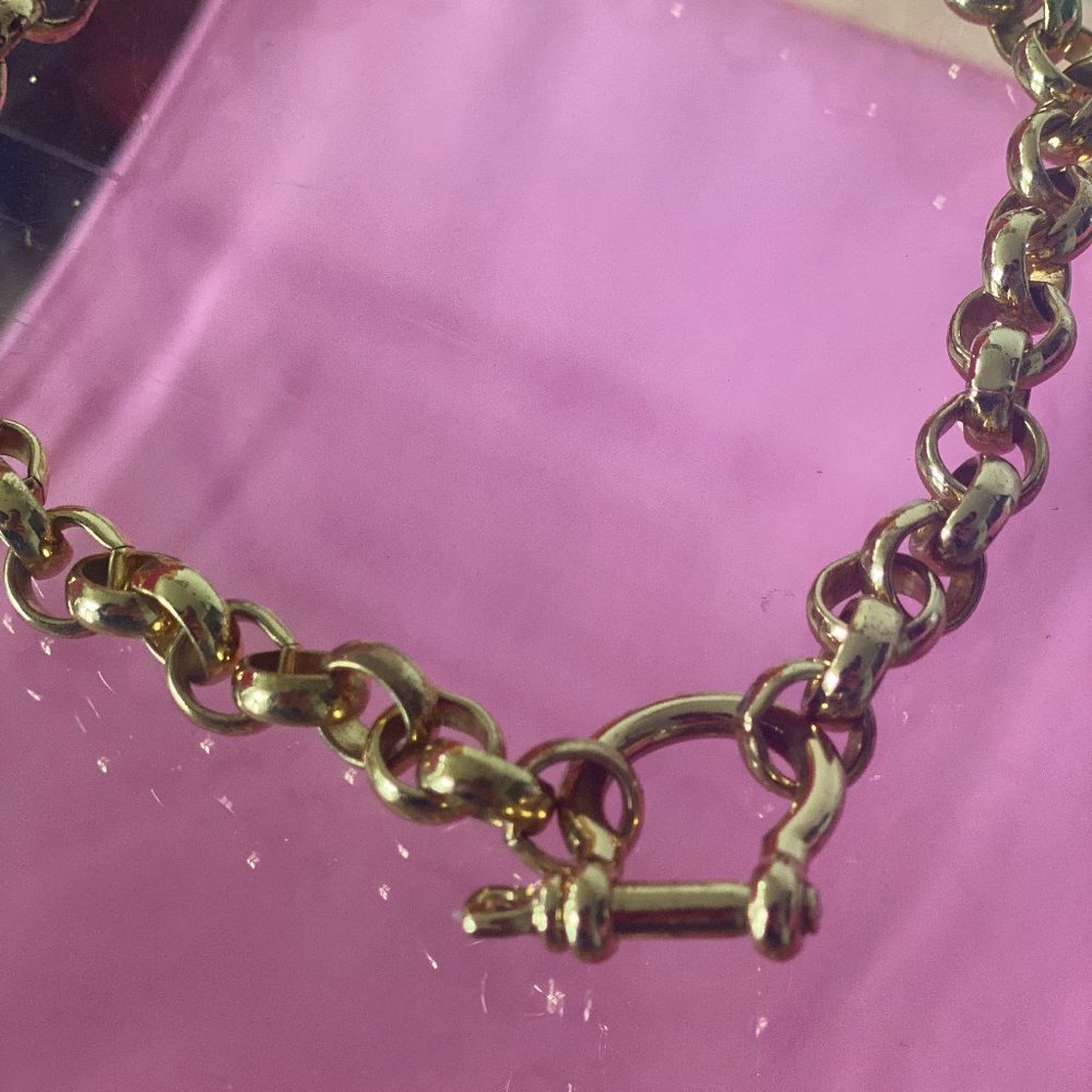 COPY - Martha Calvo Rolling in Chain Necklace - 16" inch